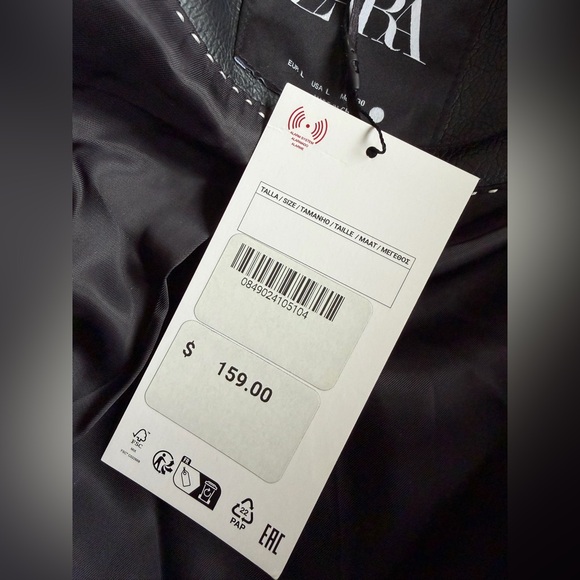 ZARA Faux Fur Jacket - Picture 5 of 8